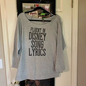 Nwot off shoulder shirt